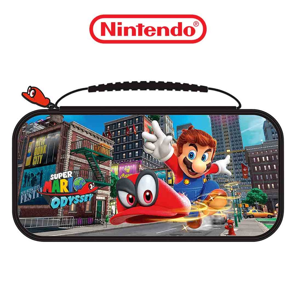 RDS Industries - Mario Odyssey Travel Case for Nintendo Switch