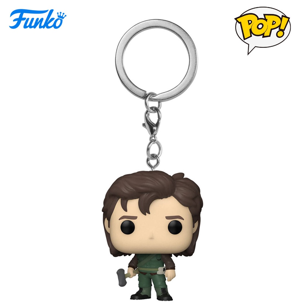 Funko POP! Stranger Things Season 4: Steve Harrington with Axe Funko Pocket Pop! Keychain
