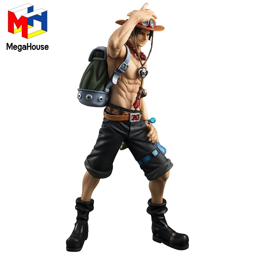 MegaHouse - One Piece - Portrait of Pirates Neo-DX Portgas D. Ace 10th Anniversary Limited Version Statue - ReRun