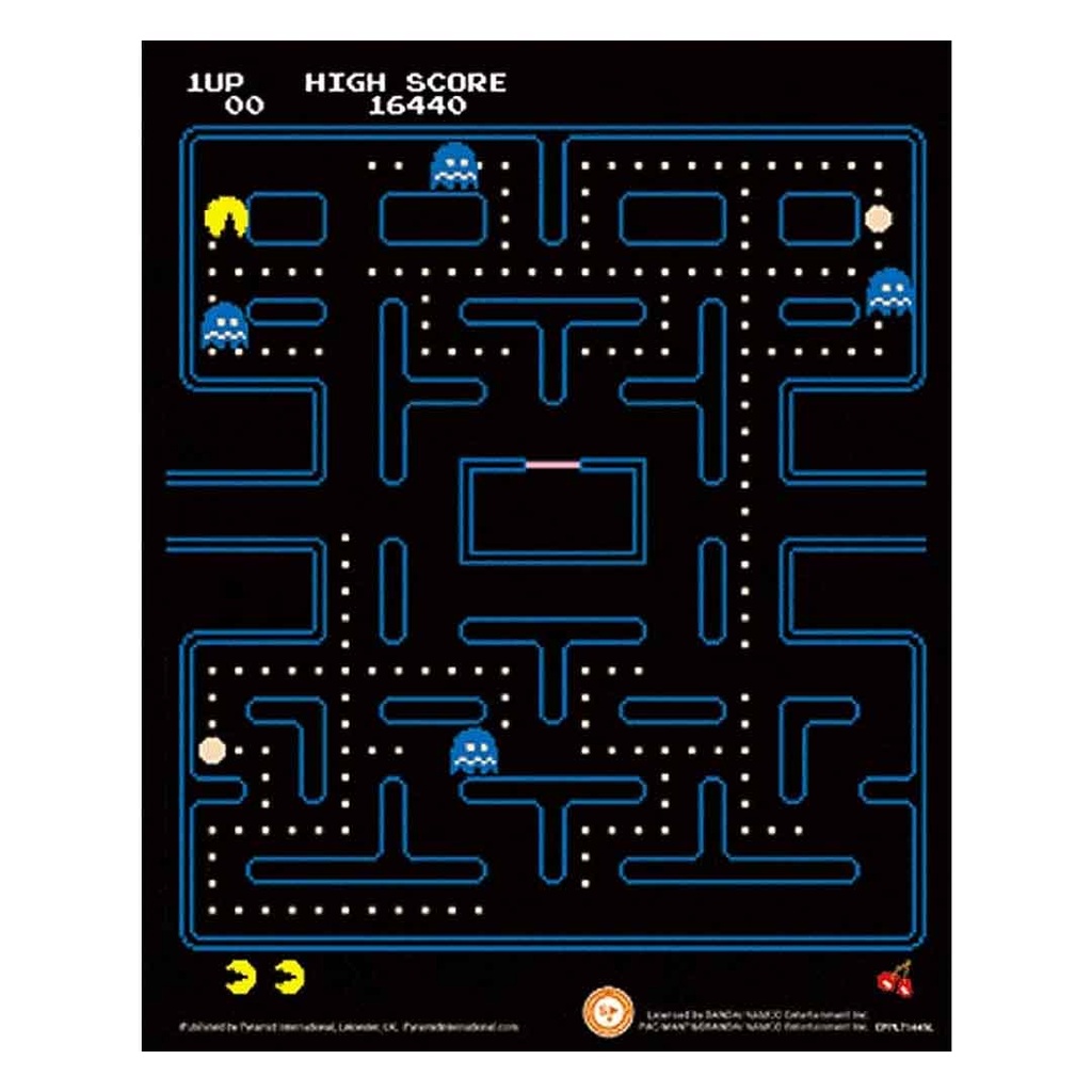 Pyramid - Pac-Man (Maze) 3D Framed