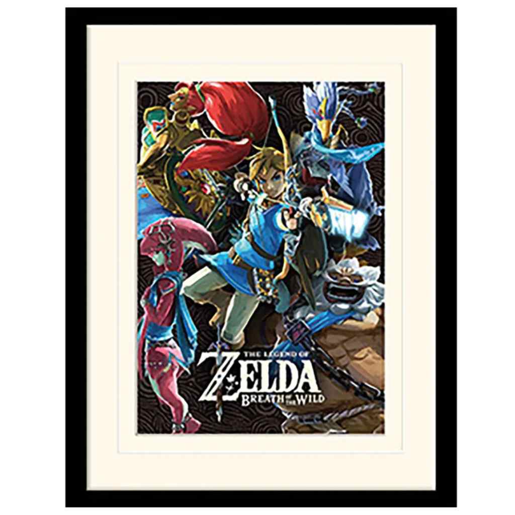 Pyramid - THE LEGEND OF ZELDA: BOTW (CHAMPIONS) 30 x 40cm
