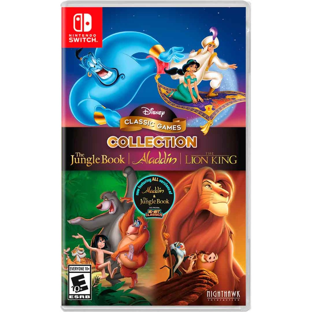 NS Disney Classic Games Coll. Jungle Book, Alladin & Lion King NTSC