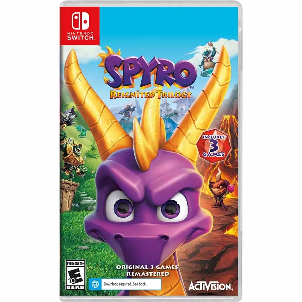 NS Spyro Reignited Trilogy NTSC