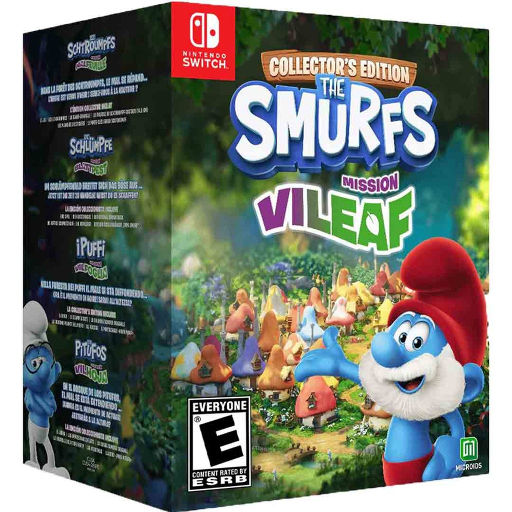 NS The Smurfs: Mission Vileaf ~ Collector's Edition! NTSC