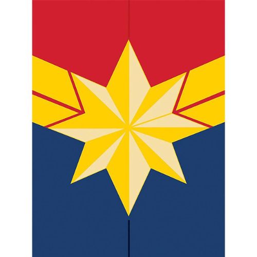 Pyramid - Captain Marvel (Emblem) 30X40