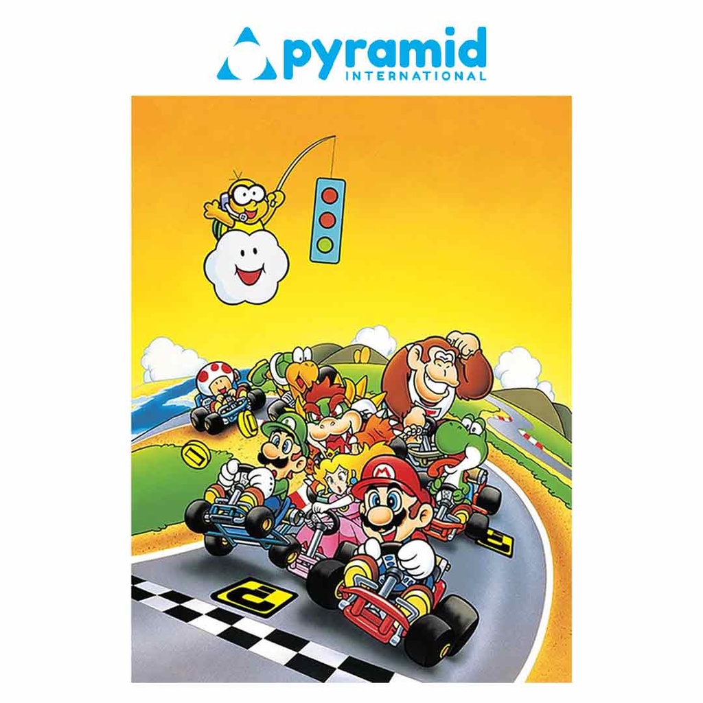 Pyramid - Super Mario Kart (Retro) - 30X40