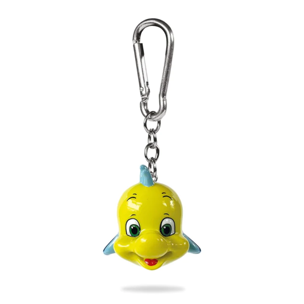 Pyramid - The Little Mermaid (Flounder) 3D Keychain