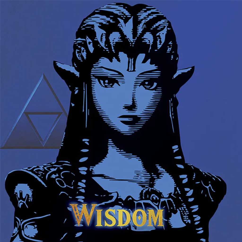 Pyramid - THE LEGEND OF ZELDA (WISDOM) 40X40