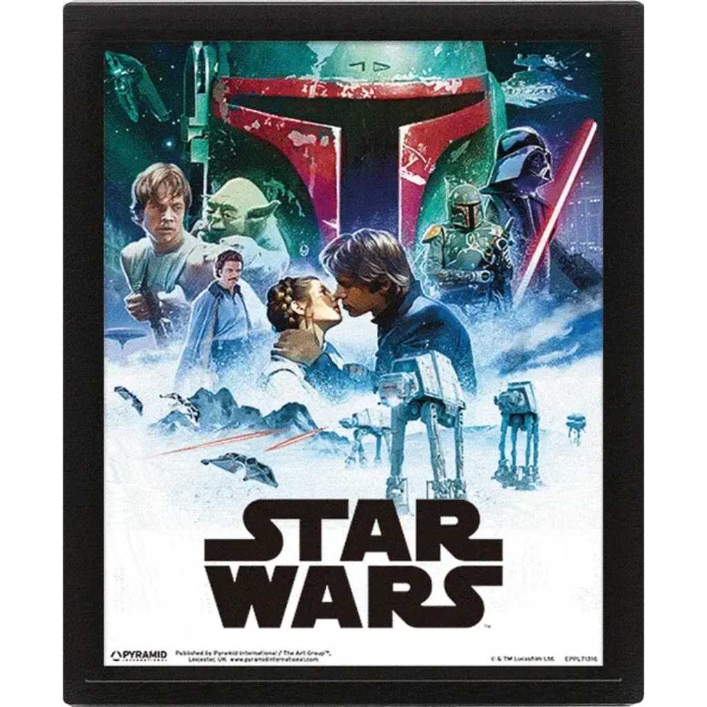 Pyramid - STAR WARS (EPISODE IV & V) - FRAMED