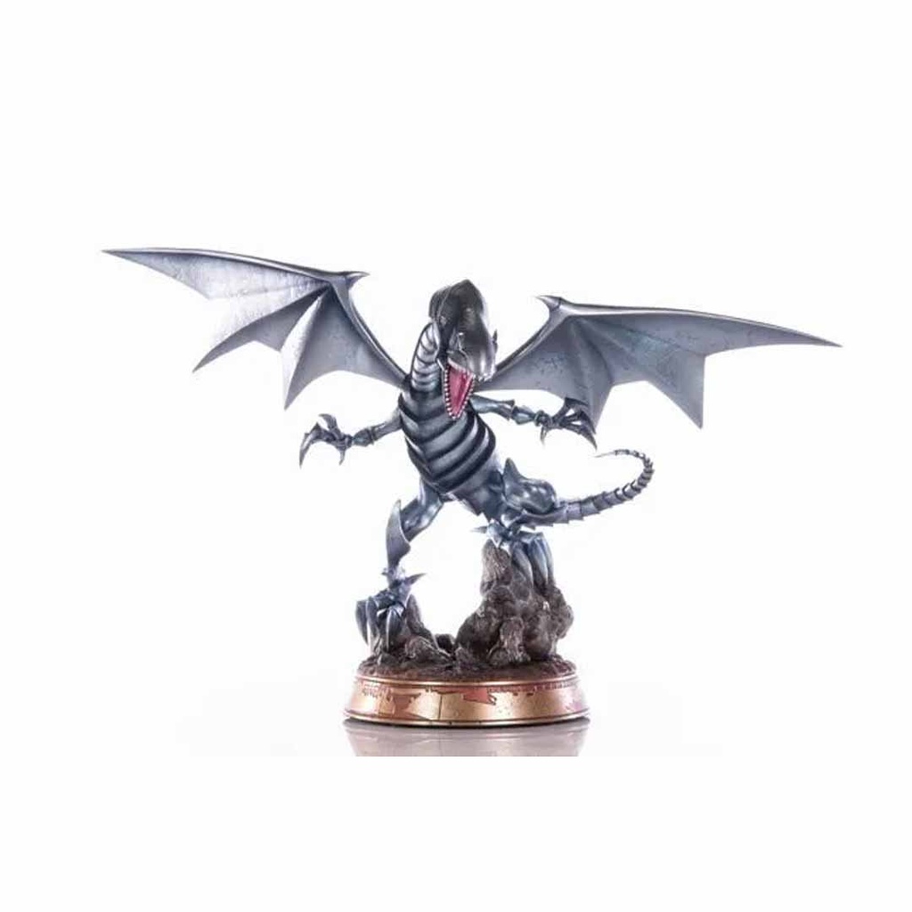 First 4 Figures - Yu-Gi-Oh! Blue-Eyes White Dragon (Silver Variant) 14" Pvc St