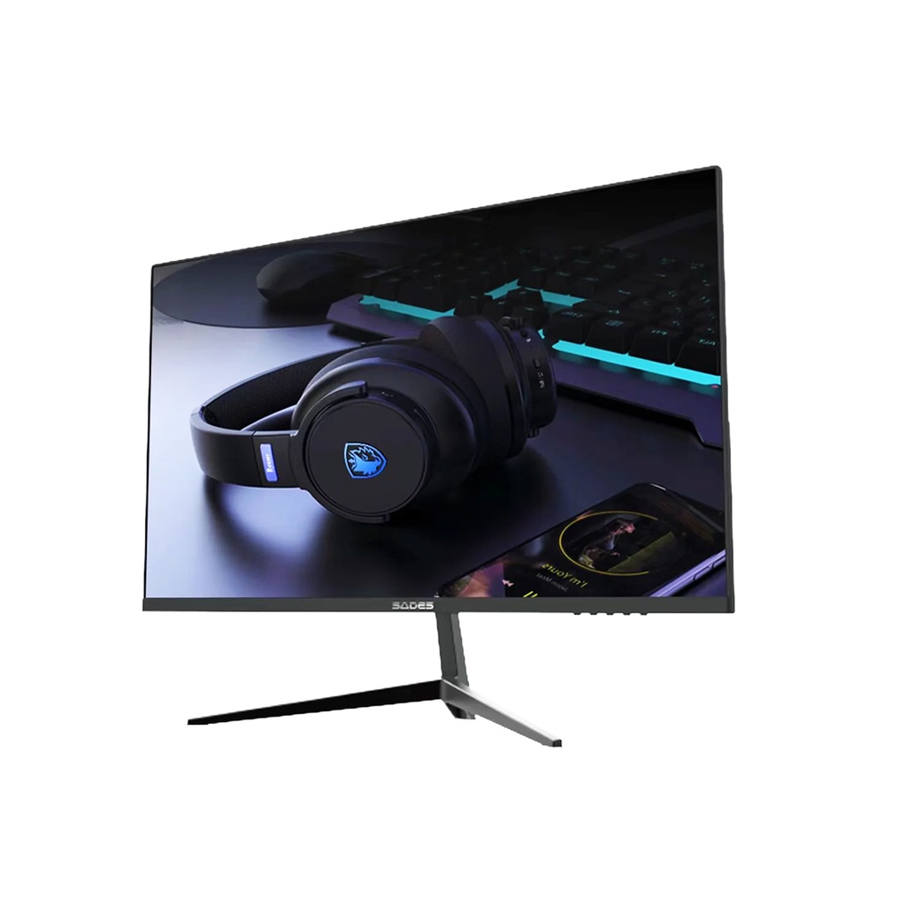SADES Gaming Monitor 22"  Flat Full HD 1080P RGB - M10