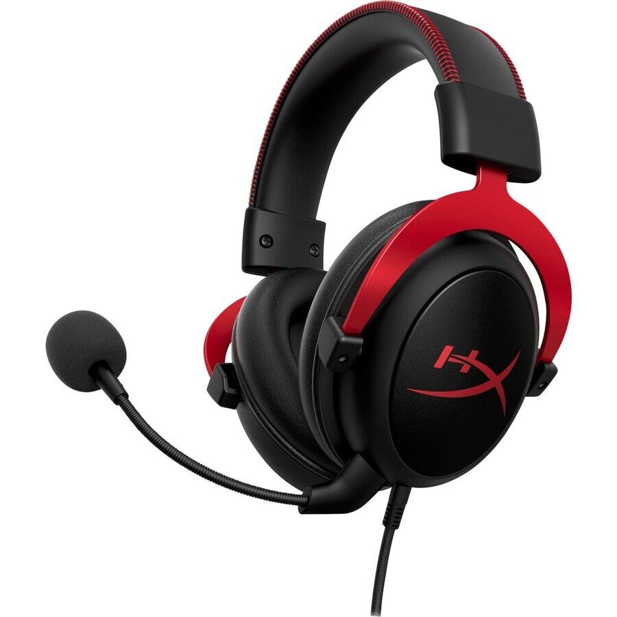 HyperX Cloud 2 Wired Gaming Headset Black-Red