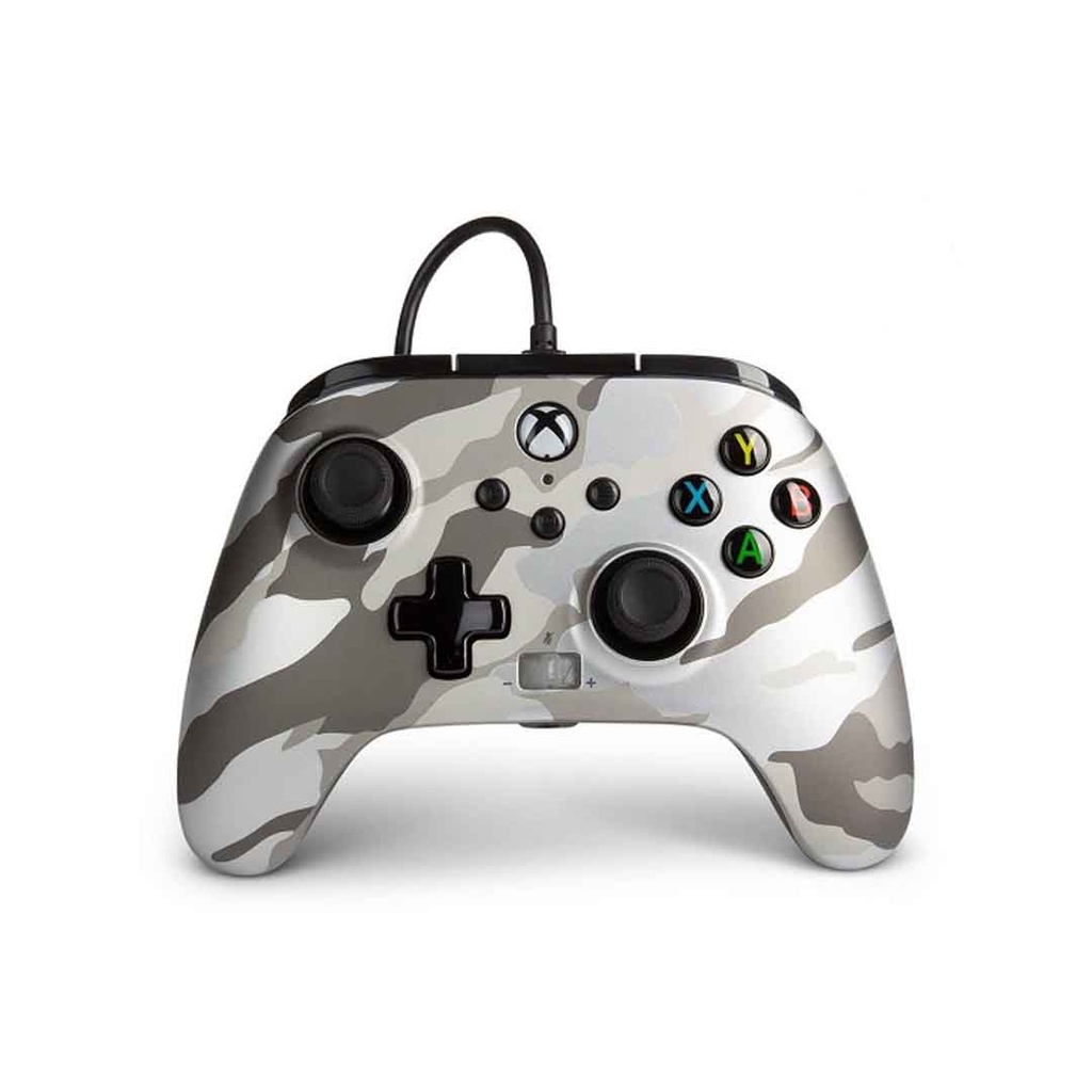 PowerA Xbox Series X|One Enhanced Wired Controller Metallic Arctic Camo