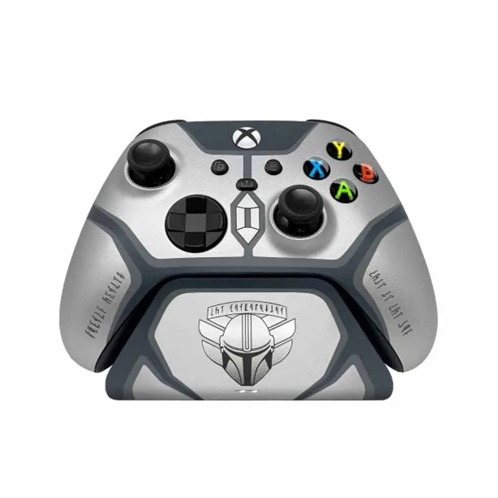 Razer XBOX Wireless Controller + Charging Stand The Mandalorian Beskar Edition