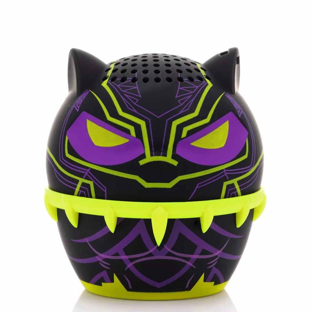 Bitty Boomers - Marvel-Black Panthers Neon BL  Bluetooth Speaker