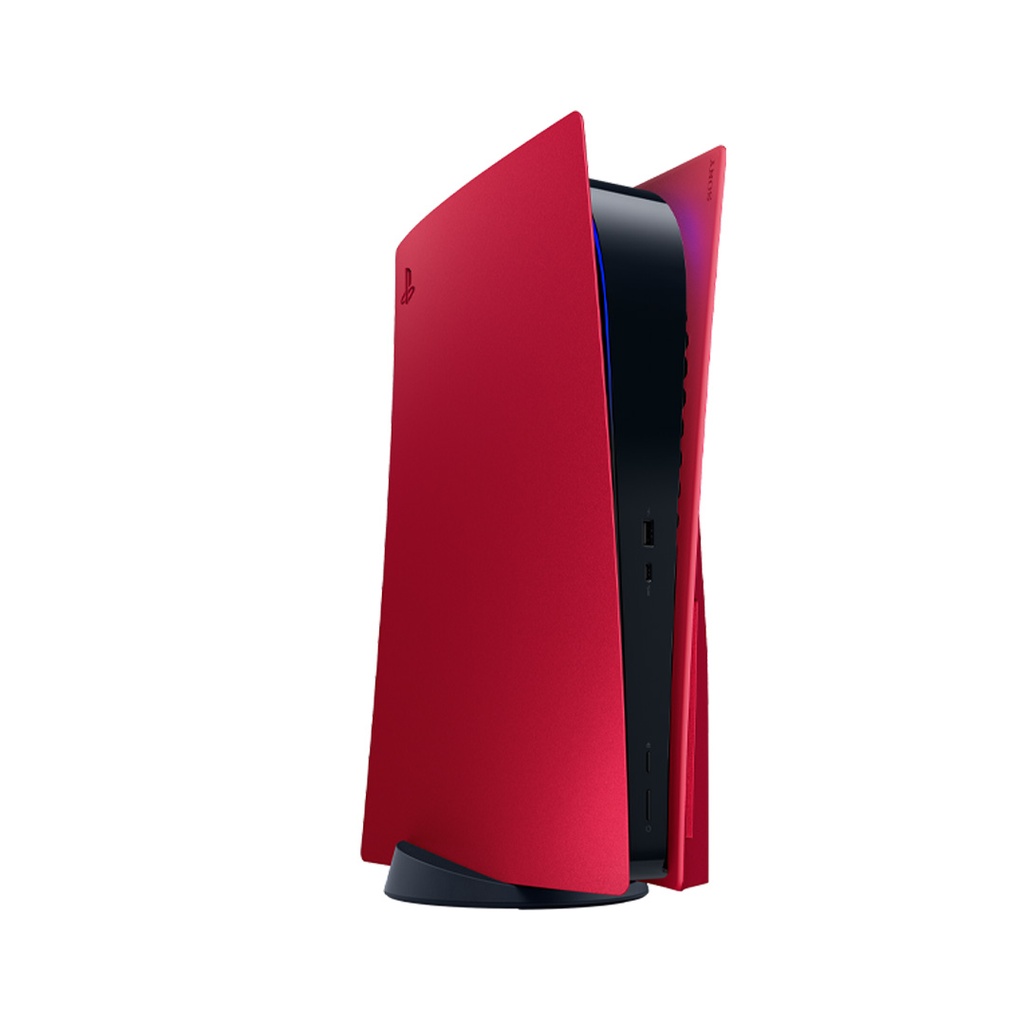 PS5 Console Cover for Disk Edition  - Volcanic Red