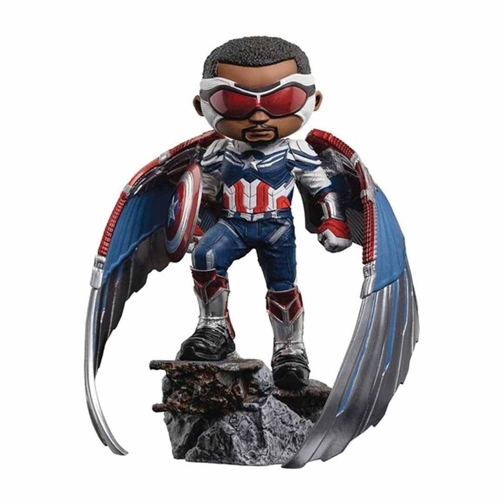 Iron Studios - Falcon & Winter Soldier Captain America Sam W -Minico