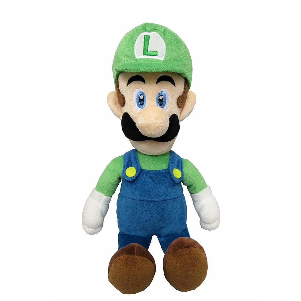 San Ei - Popular Super Mario Luigi  Stuffed Animals All-Star Collection Plush Medium