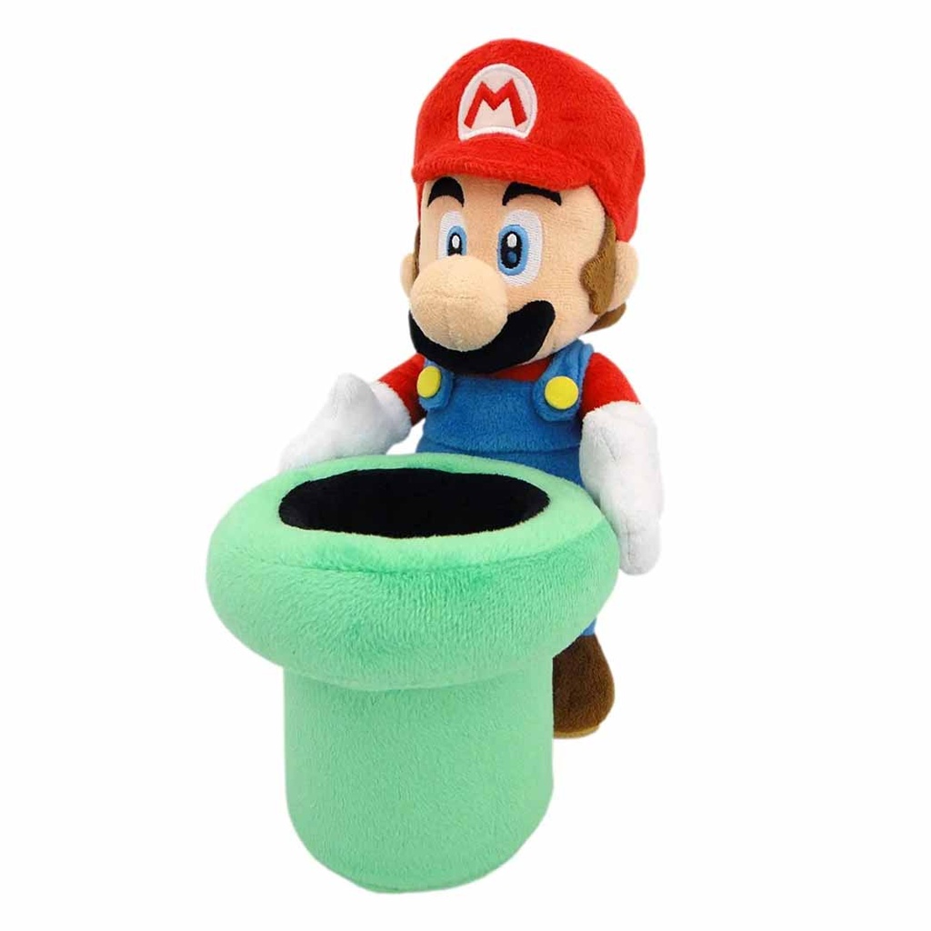 San Ei - Mario With Warp Pipe Plush