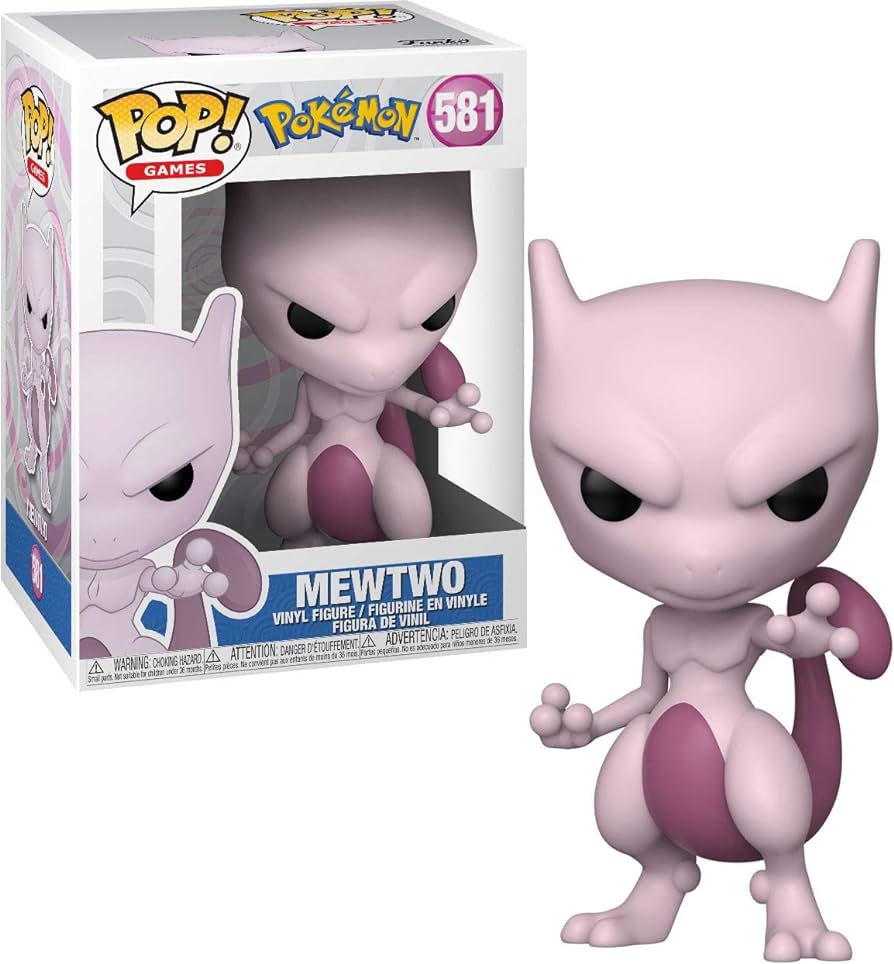 Funko Pop!  Games: Pokemon - Mewtwo (EMEA)