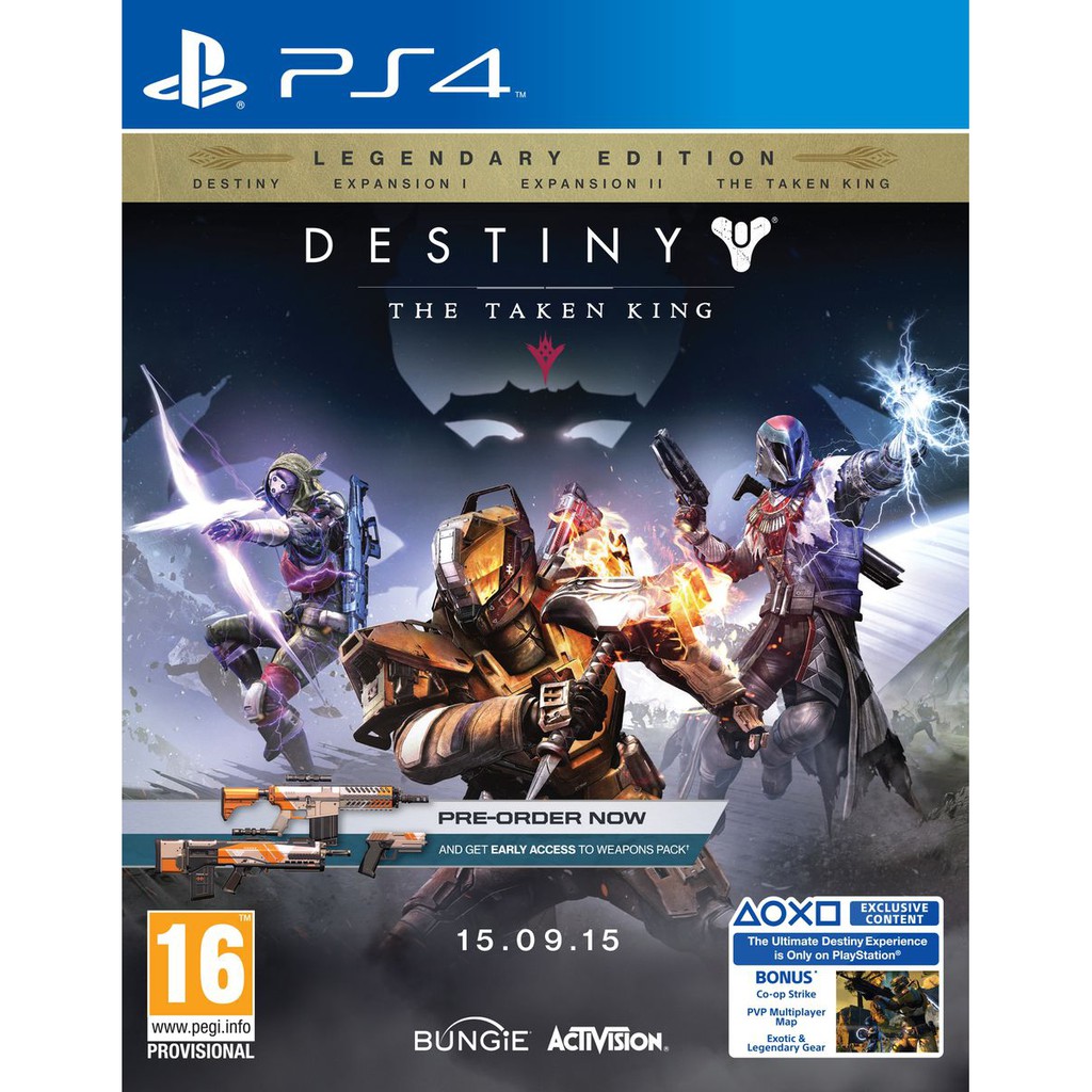 PS4 Destiny The Taken King R2