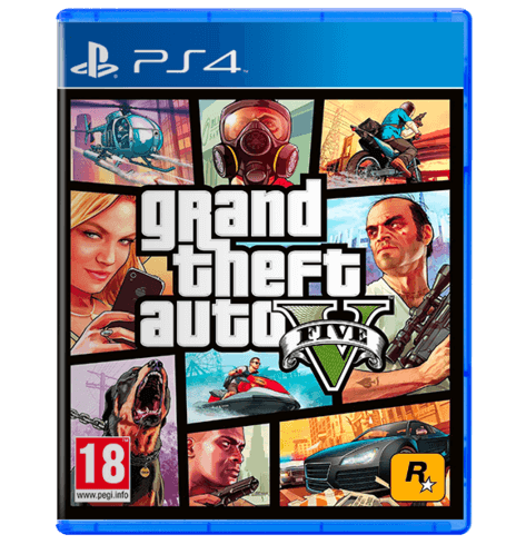 PS4 Grand Theft Auto V R2