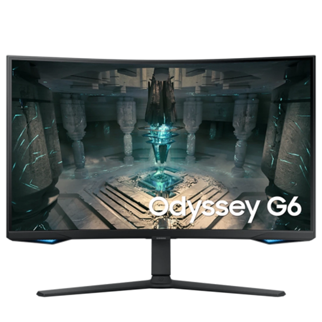 Samsung Gaming Monitor 32" G6 CURVE-2K-240HZ-1MS-HDR600-NVIDIA G-SYNC-2.1 HDMI-Res 2560X1440