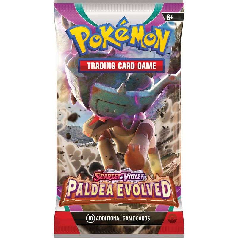 Pokemon Trading Card Scarlet & Violet Paldea Evolved Booster Pack