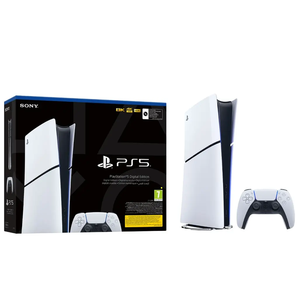 PS5 Slim Console Digital White