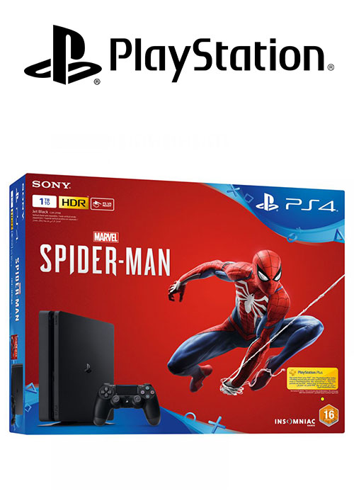 PS4 1TB With Spider-Man 