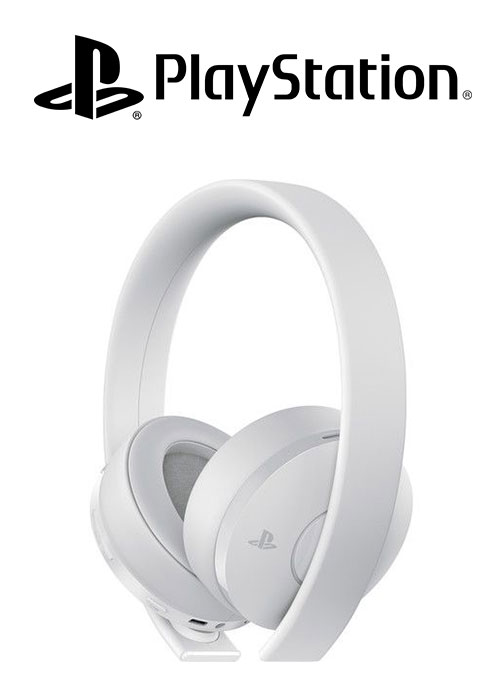 SONY PS4 Headset Gold Wireless Stereo 2.0 White V2