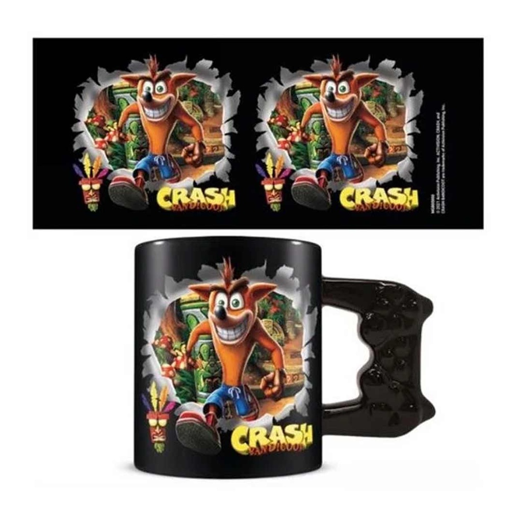 Pyramid- Crash Bendicoot Jumpe Out Shaped Mug