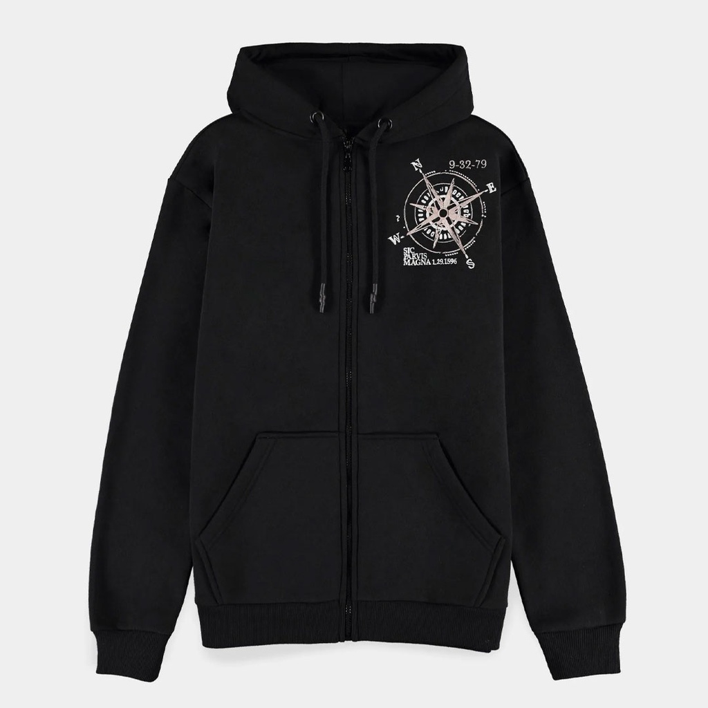 Difuzed-Uncharted Men's Zipper Hoodie-XL