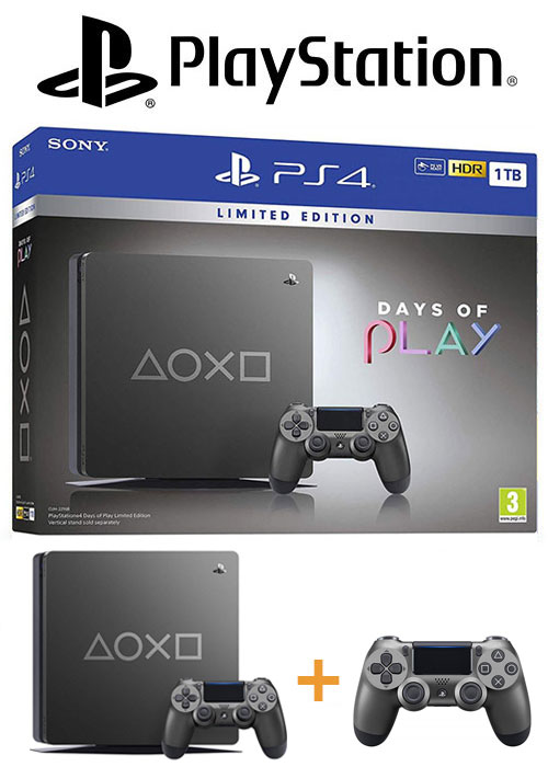 PS4 1TB Slim Days Of Play Limited Edition 