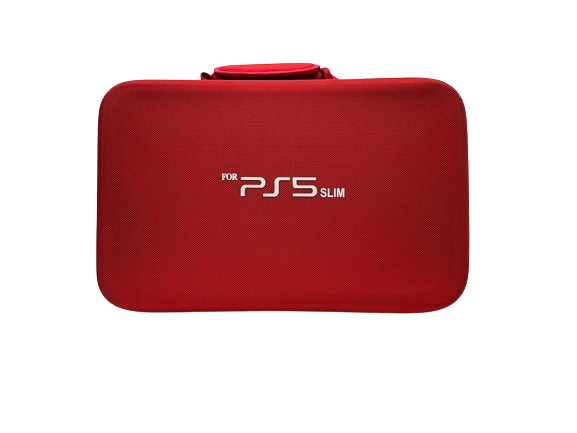 PS5 Slim Carry Case Red