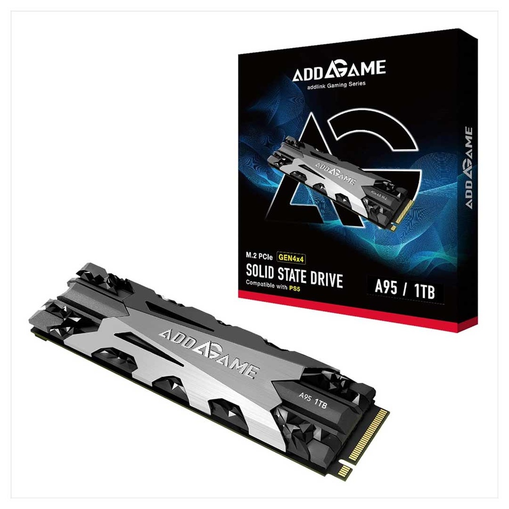 addlink A95 1TB SSD M.2 With Heatsink / Support PS5