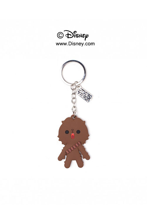 Star Wars - Chewbacca Rubber Keychain