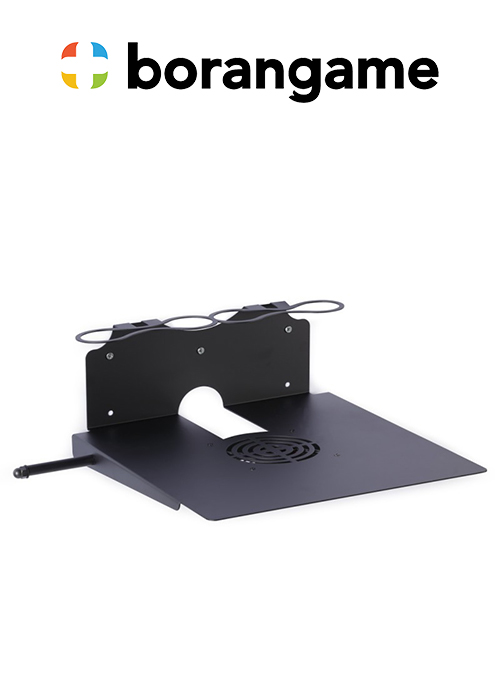 PS4 & Xbox Wall Mount 2 Controller Holders & Headphone - Black (Borangame)