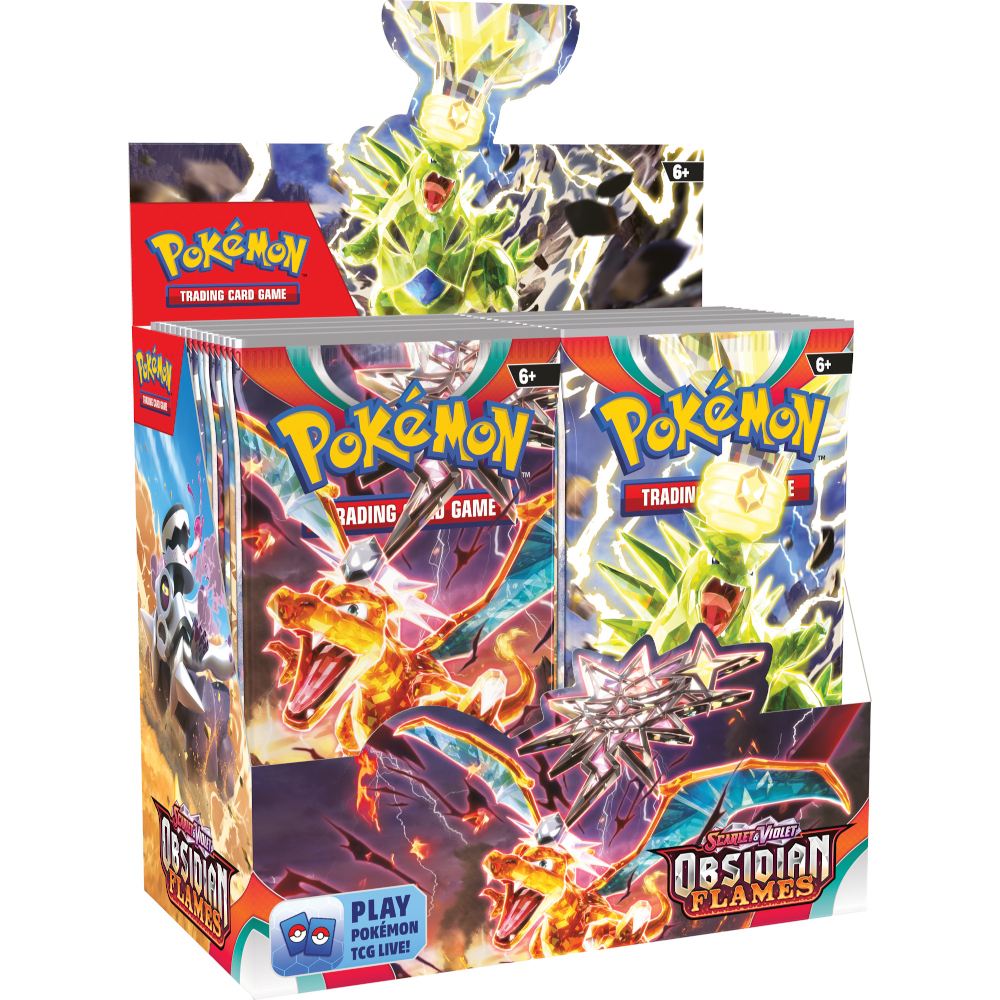 Pokemon Trading Card Obsidian Flame Booster Pack