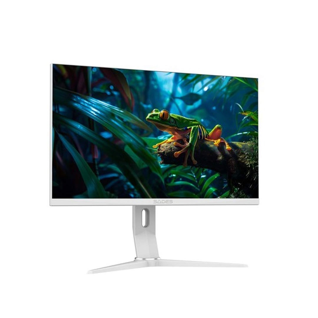 Sades Gaming Monitor AP-FROG 27"/QHD/2560x1440/HDMI2.1/180Hz Refresh Rate/0.3ms Response Time- White