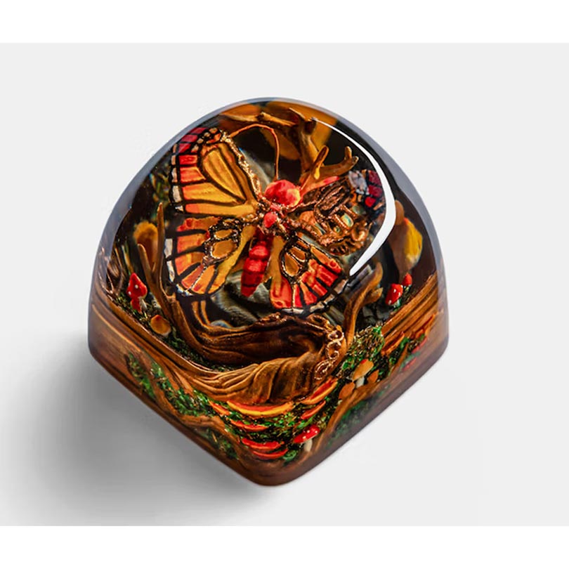 DWARF-FACTORY VIVARIUM Papillon Marigold Keyboard Cap