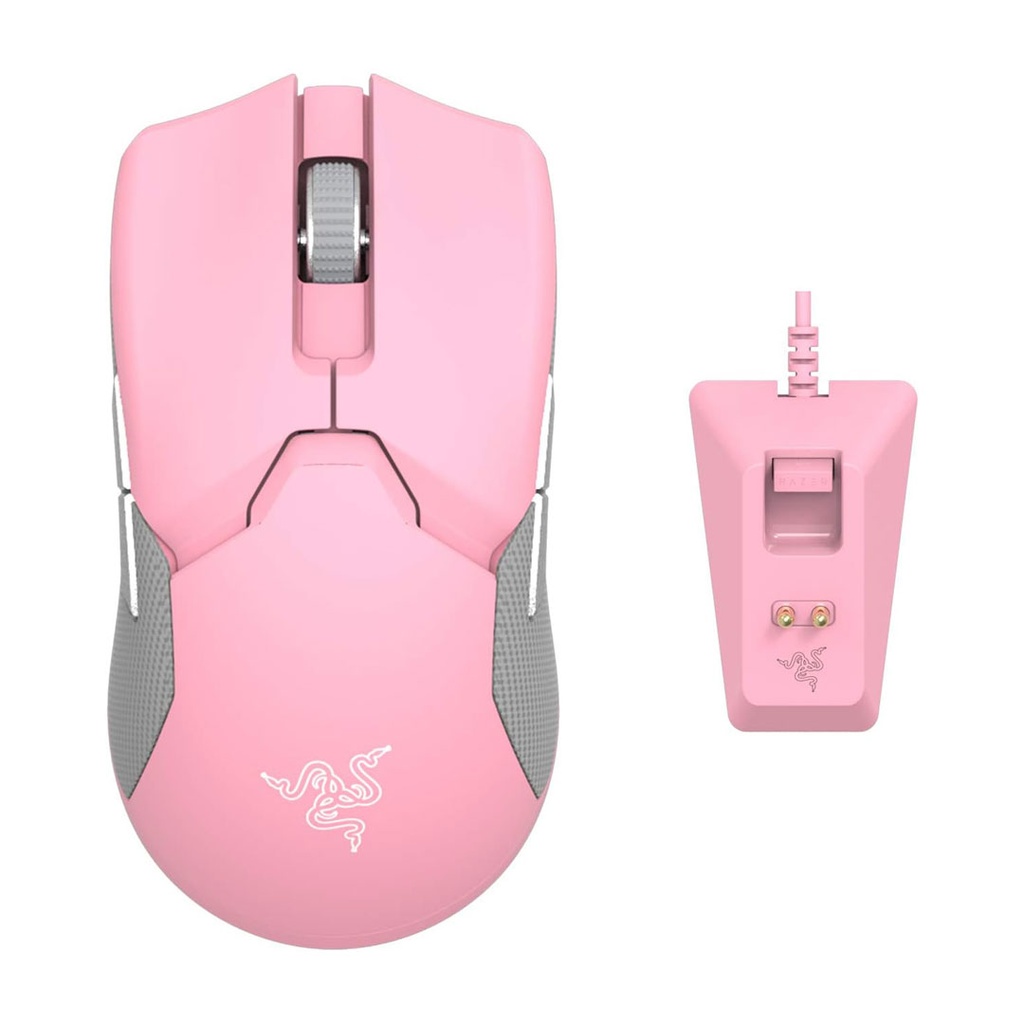 Razer Bluetooth Viper Ultimate Hyper Speed Lightest Wireless Gaming Mouse Pink