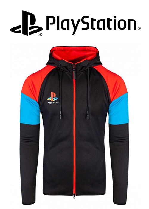 PlayStation - Color Zipper Men's Hoodie - 2XL