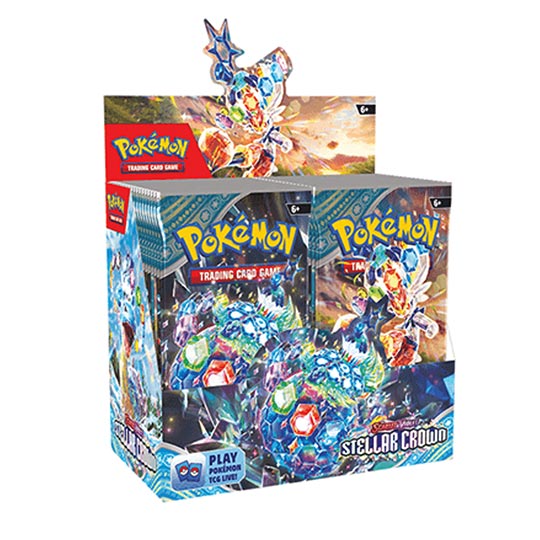 Pokemon Trading Card Scarlet And Violet Stellar Crown Booster Pack