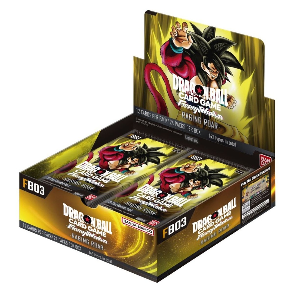 Dragon Ball Trading Card Fusion World Raging Roar Fb-03