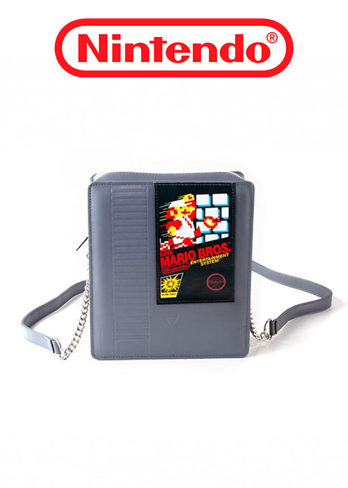 Nintendo - Super Mario Bros Cartridge Lady Cross Body Bag