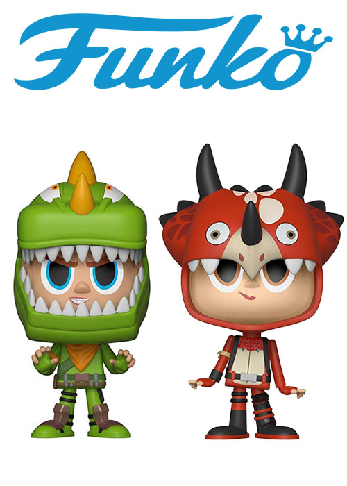 Funko POP! Fortnite Rex and Tricera Ops Vynl. Figure 2-Pack