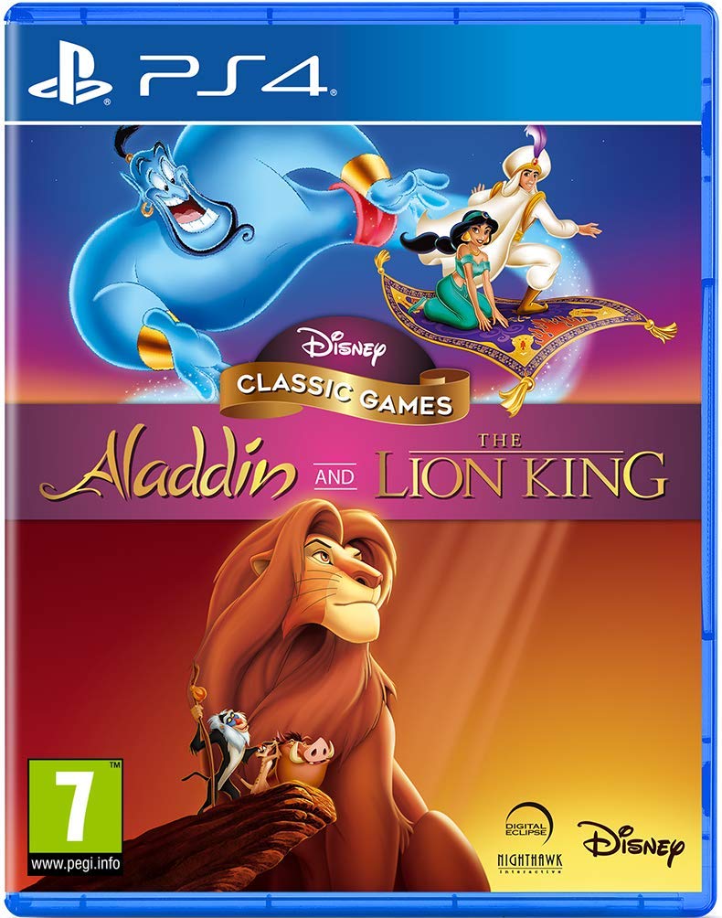 PS4 Aladdin and The Lion King R2