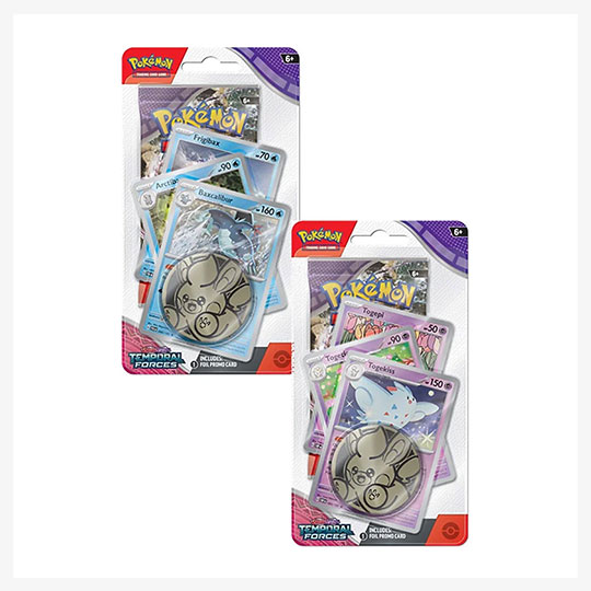 Pokemon Trading Card Game Sword & Shield Scarlet Violet Temporal Forces Togekiss Premium Checklane Blister