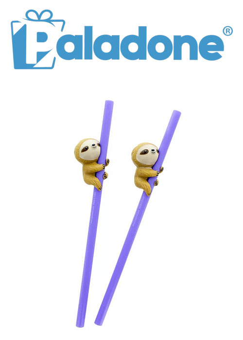 Paladone Sloth Straws